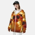 thumbnail image 3 of Balery Sunglasses Yellow Duck Sudadera ligera de manga larga con capucha y protección solar UPF 50+ para hombre y mujer, ideal para pesca y running-Small, 3 of 7