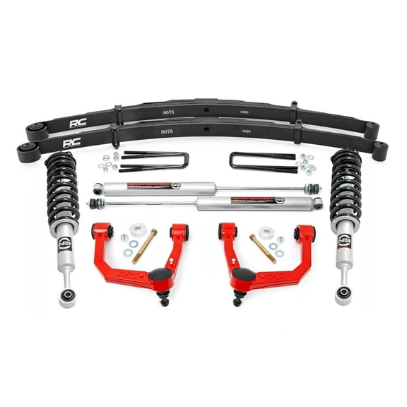 Rough Country 3.5" Series II Bolt-On Lift w/N3 Struts for 05-23 Tacoma - 74232RED