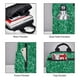 thumbnail image 3 of Disketp Green Glitter Mochila Ligera e Impermeable, Mochila de Día Resistente para Viajes, Senderismo y Uso Diario para Hombre y Mujer, 3 of 7