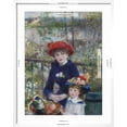 thumbnail image 5 of Art.com Two Sisters (On the Terrace), 1881 Giclee Print by Pierre-Auguste Renoir, White Frame Wall Art, 23" x 29", 5 of 5