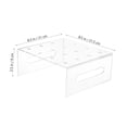 thumbnail image 3 of BotaniNest Space Saving Rack And Push Pin Bracket For Efficient Item Organization – Sturdy Wire Shelving Support For Pantry Garage And Workshop, 3 of 7