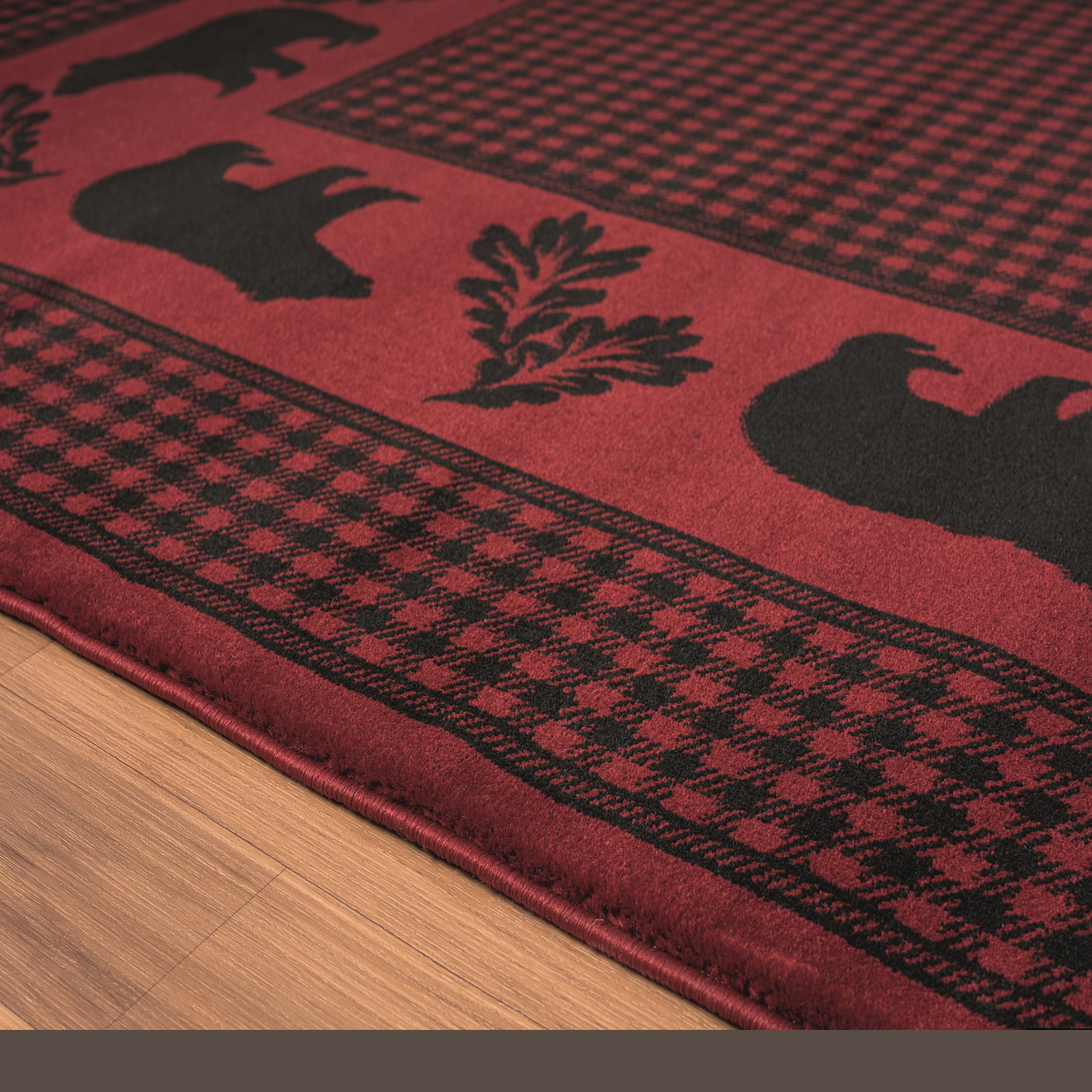 United Weavers Plateau Oakley Lodge Southwestern Accent Rug, Red, 1'10" x 3'