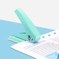 thumbnail image 6 of TACYKIBD Single Hole Puncher Handheld 1/4 Inches Hole Punch, 20 Sheet Paper Punch Capacity Metal Hole Puncher with Skid-Resistant Base for Paper, Chipboard, Art Project, Green, 6 of 7