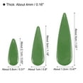 thumbnail image 2 of Uxcell Ceramic Mosaic Tiles, 200g Teardrop Flower Leaves Tiles Mosaic Blocks for Art Craft, Green, 2 of 6