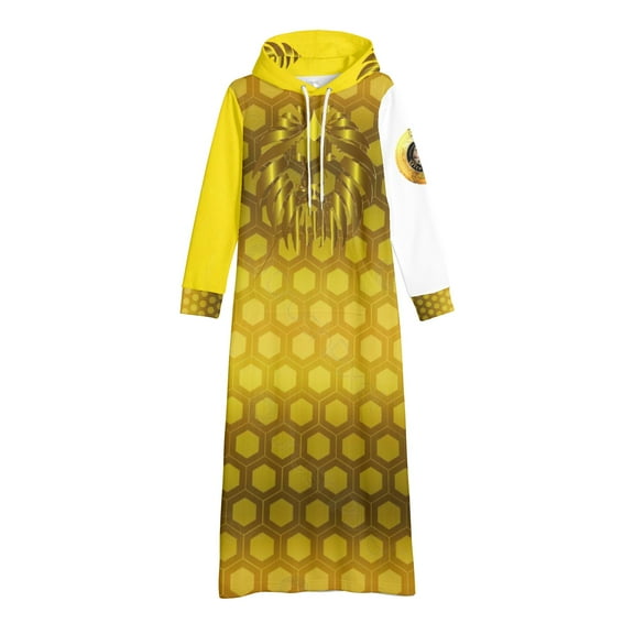 UltraMega Collection Israelite Royale Hoodie Dress Eco Smart Fleece Hoodie, Cotton-Blend Fleece Hooded Sweatshirt