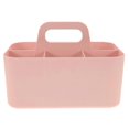 thumbnail image 4 of Multi-Functional Desk Organizer With Handle Plastic Caddy For Office Supplies Makeup Divided Box Cosmetic Container Desktop Storage Basket, 4 of 4