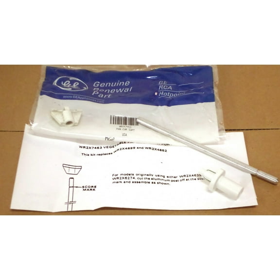 WR2X7453 GE Refrigerator Pan Cover Support AP2640728 PS298497