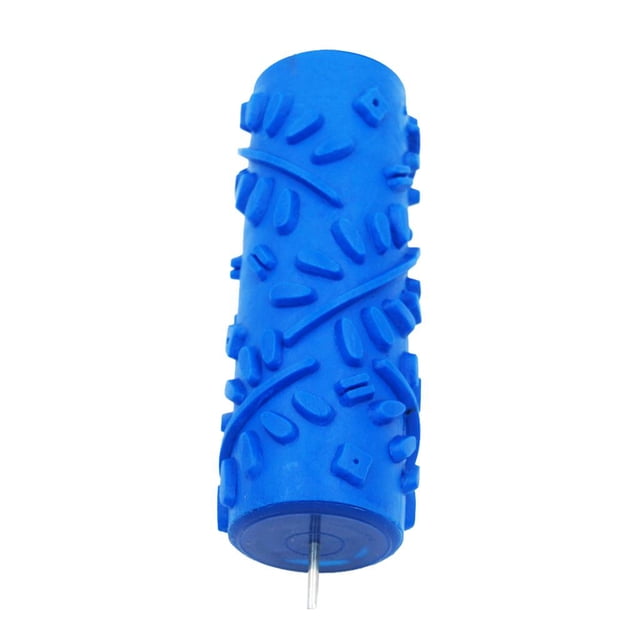 Embossing Flower Patterned Paint Roller Sleeve Decorative Texture Roller For Wall Painting Machine , #6, as described 6