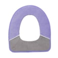 thumbnail image 1 of Toystoory Funda de asiento de inodoro suave para el hogar, fuerte y cómoda, fuerte y elástica, no se deforma fácilmente Juegos de accesorios de baño Púrpura, 1 of 6