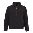 thumbnail image 3 of Boxercraft BW8501 Women's Everest Fleece Half-Zip-Black-M, 3 of 4