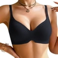 thumbnail image 5 of Antinious Women Seamless Bras Padded Cup Solid Soft Breathable Comfortable Cozy, 5 of 5