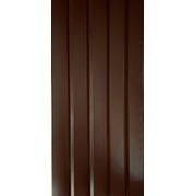 Mobile Home Skirting Dark Brown Box of 8 Solid Panels 16" Wide by 46" Tall. Premium 40 Mil Thickness