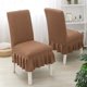 thumbnail image 3 of Fundas para sillas de comedor, funda protectora extraíble, lavable y resistente a la suciedad, para hogares, restaurantes y exteriores, 4 Uds., 3 of 5