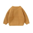 thumbnail image 3 of Afdoent Girls Sweaters Toddler Halloween Ghost Knitted Sweater Kids Cute Fall Long Sleeve Pullover Tops 18-24 Months, 3 of 9