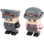 Daiso Female & Male Conductor Petit Block from Japan