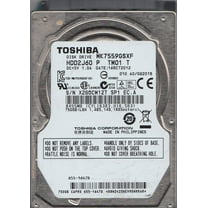 MK7559GSXF, A0/GQ201B, HDD2J60 P TM01 T, Toshiba 750GB SATA 2.5 Hard Drive