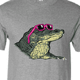 thumbnail image 4 of Inktastic Sunny Gator in Pink Sunglasses T-Shirt, 4 of 5