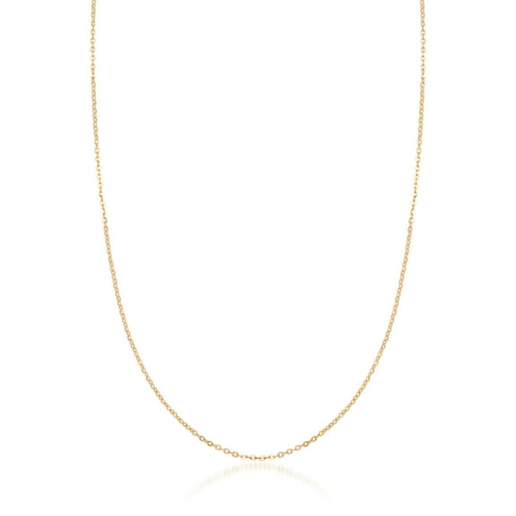 Ross-Simons 18kt Yellow Gold 1.5mm Cable Link Necklace, Women's, Adult
