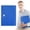 Blue, variant on Clearance! 13 Grid Organ Pack With Pulling Rope Accordion Folder Accordion File