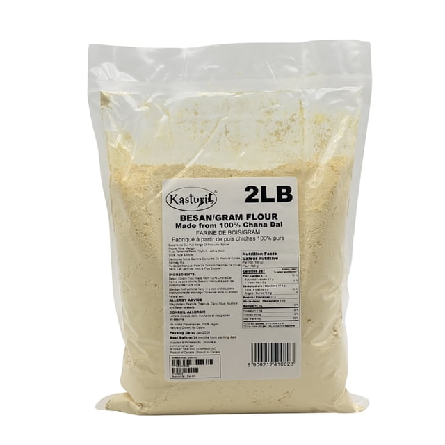 Kasturi Besan (Gram Flour) Made from 100% Chana Dal, 2lb