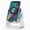 White, variant on Wireless Induction Speaker 5-in-1 Bluetooth Speaker with Phone Stand,Stereo Sound, 5000mAh Rechargeable, 8 RGB Ambient Light, 360° Adjustable Holder for iPhone/Android/iPad,Gifts for Men Women