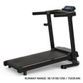 thumbnail image 6 of Folding Treadmill Electric Folding Treadmill With Incline 300LBS Capacity LED Display 2.5HP Portable Foldable Running Exercise Machine For Living Room Bedroom, 6 of 6