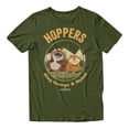 thumbnail image 2 of Disney Pixar Hoppers Flat Circle Men's T Shirt (Military Green, S-3XL), 2 of 4