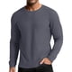 thumbnail image 1 of pstuiky camisas de manga larga para hombre, Sudadera informal deportiva de manga larga y cuello redondo para hombre salir tops xxl, 1 of 8