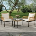 thumbnail image 3 of GAOMON Patio Furniture Set,Beige, 3 of 5