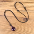 thumbnail image 5 of COAI Healing Stones Amethyst Round Bead Pendant Necklace, 5 of 5