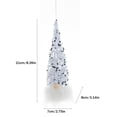 thumbnail image 4 of Iluminado Sueco Tomte Lindo Escandinavo Santa Elfo Decoración Hogar Blanco, 4 of 4