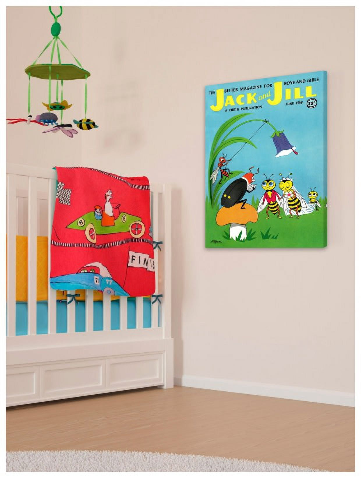 Marmont Hill 'BugS Marriage Ii' Painting Print on Wrapped Canvas