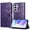 Darkpurple, variant on Allytechgroup Case for Samsung Galaxy A26 5G with Credit Card Slot, PU Leather RFID Blocking Flip Wallet Phone Case Stand Shockproof Protective Back Cover for Samsung Galaxy A26 5G, Darkpurple