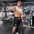 thumbnail image 3 of Short Gym Sahrk 2020 Envio Gratis Bermuda Capri Super Comodo, 3 of 4