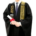 thumbnail image 1 of Elegant Graduation Stole Shawl For Ceremonies School Events With Pointed Collar Design Versatile Accessory Gown, 1 of 9
