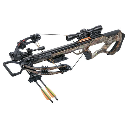 CenterPoint Archery Tormentor Whisper AXCTW185CK Compound Crossbow Kit with 4x32 Scope, (Best Crossbow Brands 2019)