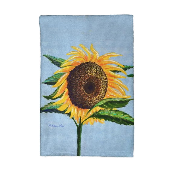 Betsy Drake Interiors Sleepy Sunflower Kitchen Towel