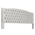 thumbnail image 3 of Elle Decor Celeste King Size Headboard Pearl Grey Velvet, 3 of 7