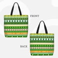 thumbnail image 2 of Balery St. Patrick's day in green colors Bolsa de Mano para Mujeres con Cremallera, Bolsa de Gimnasio con Compartimentos, Bolsa para Laptop, Bolsa para Trabajo, 2 of 7