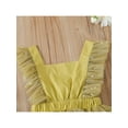 thumbnail image 4 of Liacowi Baby Girls Romper Sleeveless Square Neck Sequins Party Princess Tulle Dress Summer 3-18 Months, 4 of 9