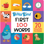 Ditty Bird Baby Sound Educational book : First 100 Words
