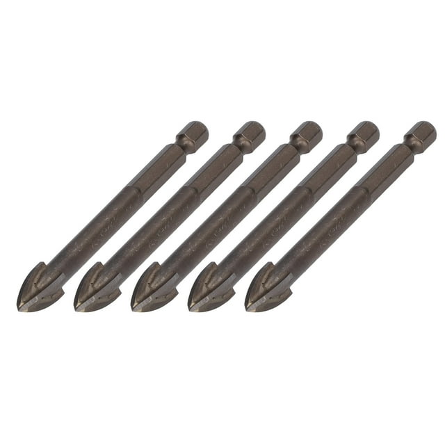 Oubit Cross Drill Bit,5Pcs Cross Drill Bit Cross Drill Bits Drill Bits User-Friendly Design