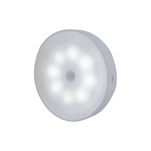 Agiferg Intelligent Human Body Infrared Induction Night Light Wireless LED Rechargeable Magnetic Bedside Bedroom Table Lamp