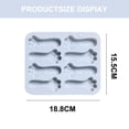 thumbnail image 2 of 8 Even Cat claw cookies Chocolate mold Silicone mold Cheese stick Auxiliary food molar stick baking cake moldblue, 2 of 4