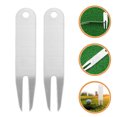 thumbnail image 3 of Miangastore 2Pcs Portable Golfs Forks Repairing Divot Tools Golfs Divot Tools Professional Golfs Tools, 3 of 9