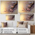 thumbnail image 4 of Designart Pink And Plum Cherry Blossom Branch VII Canvas Wall Art, 4 of 5