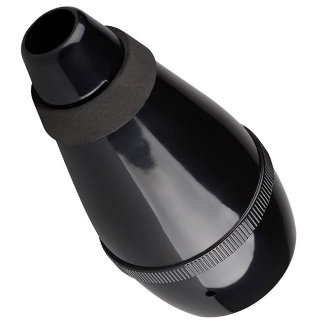 Greenadscape Trumpet Instrument Accessory Black Plastic Straight Mute with Effective Noise Reduction