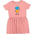 thumbnail image 3 of Inktastic Toy Robot Girls Toddler Dress, 3 of 5