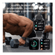 thumbnail image 2 of Reloj Inteligente Deportivo Malubero Smartwatch Rectangulo Negro, 2 of 5