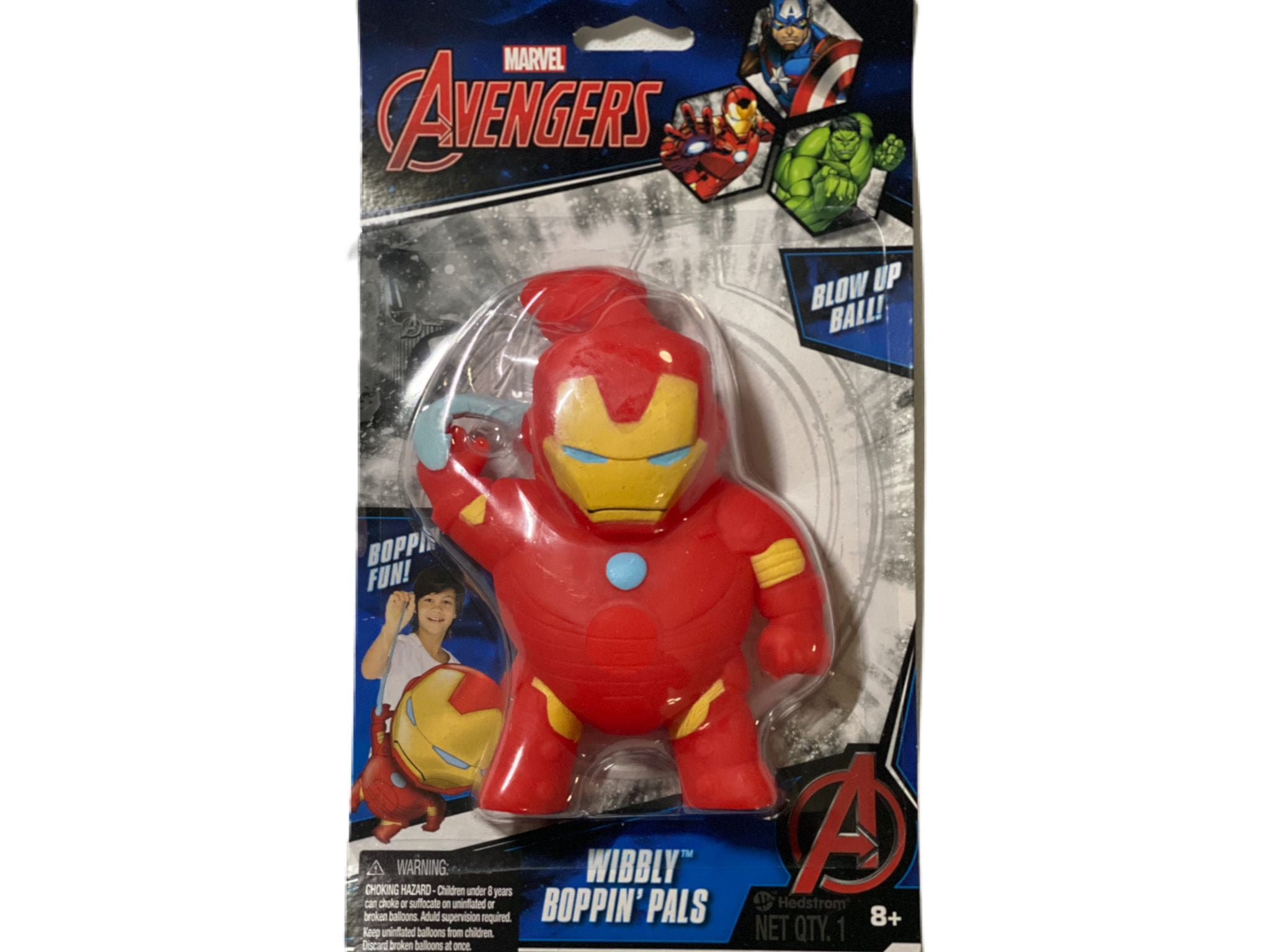 Marvel Avengers Bop Bag and Gloves Combo Set 36 inch Exercise Fun Hulk Iron Man 